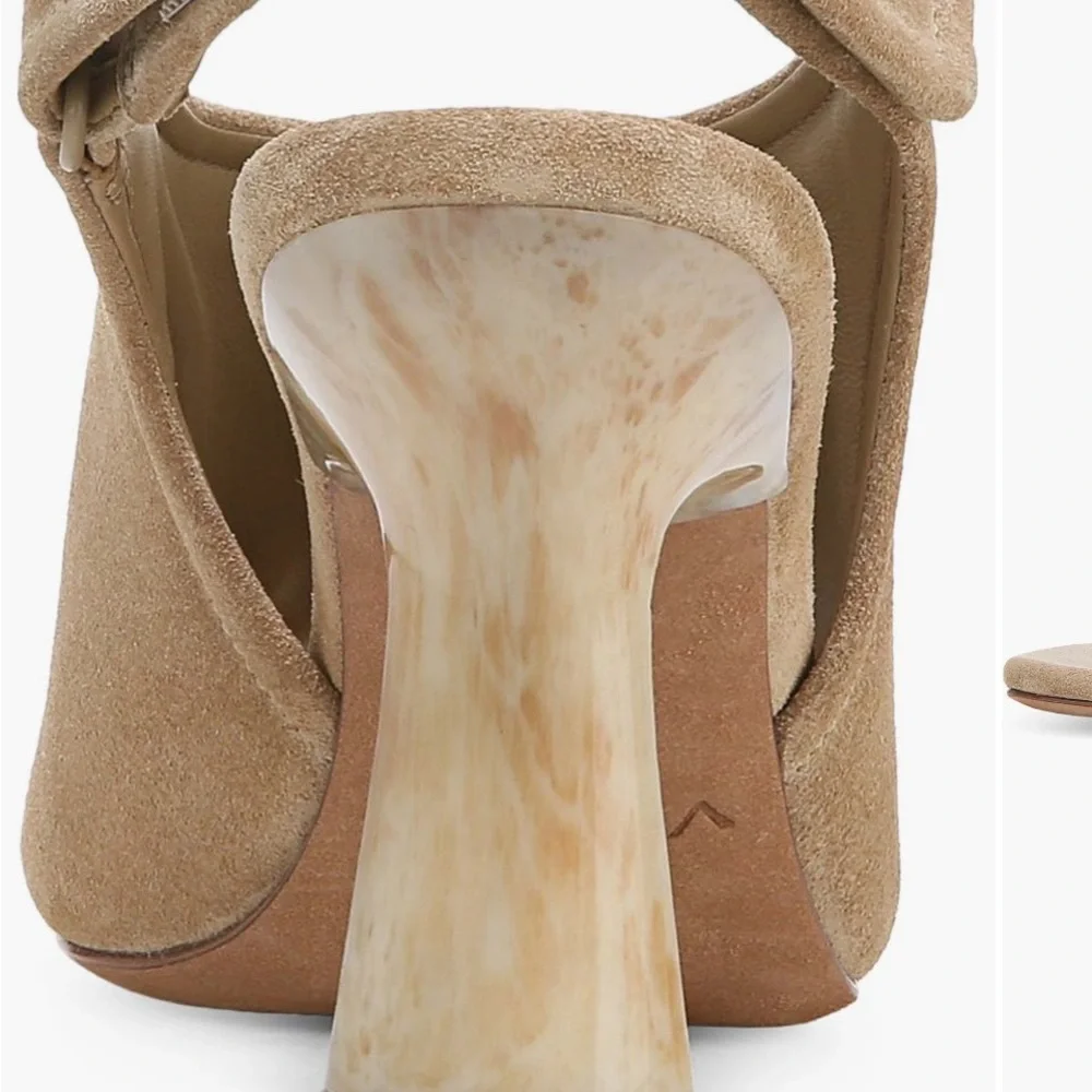 NIB Vince Quest suede heeled slingback - 9M